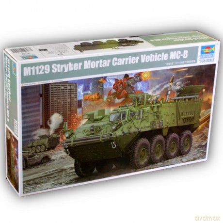TRUMPETER M1129 Stryker Mortar Carrier 01512 [MODELARSTWO]