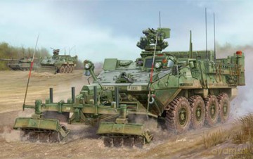 TRUMPETER M1132 Stryker Engineer Squad 01574 [MODELARSTWO]