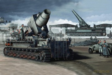 TRUMPETER Morser KarlGerat 040041 208 [MODELARSTWO]