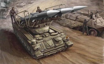 TRUMPETER Russia SAM6 antiaircraft 361 [MODELARSTWO]