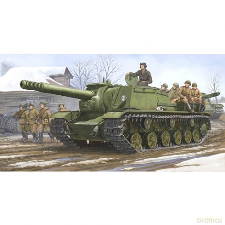 TRUMPETER Soviet SU152 Selfpropelled 01571 [MODELARSTWO]