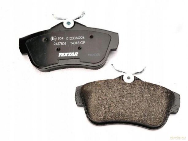Zestaw klocków hamulcowych, hamulce tarczowe Textar 2457801 Peugeot Toyota Fiat Citroen