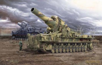 TRUMPETER Morser KarlGerat 040041 215 [MODELARSTWO]