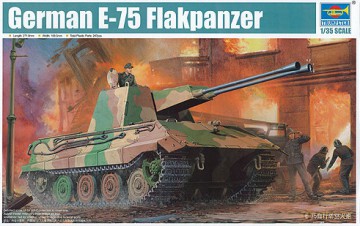 TRUMPETER E75 Flakpanzer 1539 [MODELARSTWO]