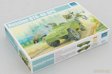 TRUMPETER Russian BTR40 APC 5517 [MODELARSTWO]