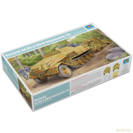 TRUMPETER Sd.Kfz.8 Gepanzerte 12t 01584 [MODELARSTWO]