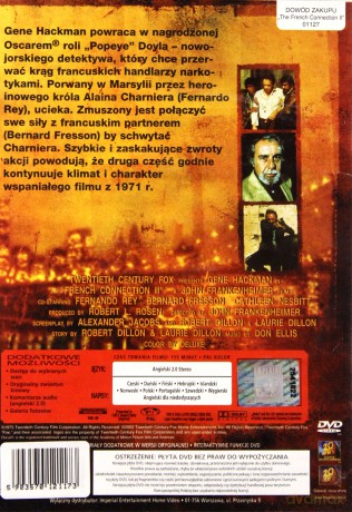 Francuski łącznik 2 [DVD]