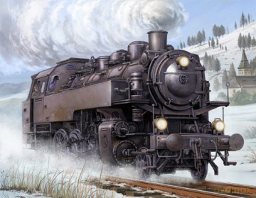 TRUMPETER Dampflokomotive BR86 217 [MODELARSTWO]