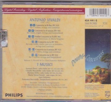 I Musici: Vivaldi/Double Concertos [CD]