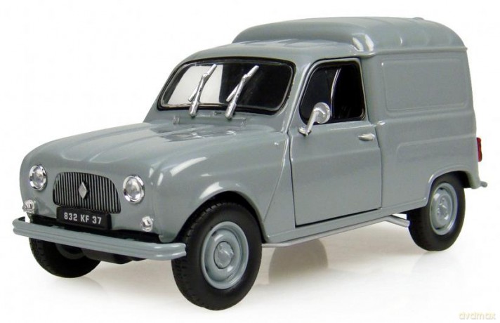 UNIVERSAL HOBBIES Renault 4 F4 (grey) 6500 [MODELARSTWO]