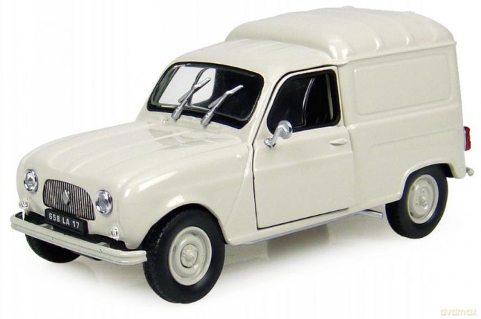UNIVERSAL HOBBIES Renault 4 F4 (white) 6505 [MODELARSTWO]