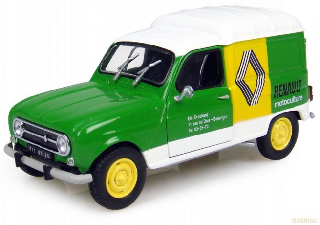 UNIVERSAL HOBBIES Renault 4 F4 Renault 6504 [MODELARSTWO]