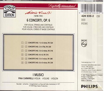 I Musici: Vivaldi:Ed V.06 [CD]