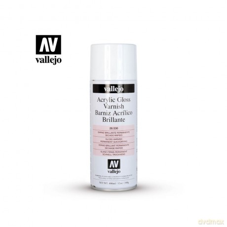 VALLEJO Lakier spray błyszczący 400 ml. 28530 [MODELARSTWO]