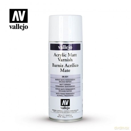 VALLEJO Lakier spray matowy 400 ml 28531 [MODELARSTWO]