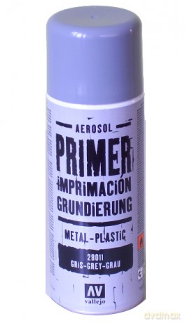 VALLEJO Farba Podkładowa Szara 400 ml VALL28011 [MODELARSTWO]