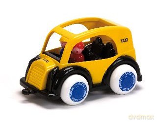 VIKING AUTO TAXI ZÓŁTOCZARNE 2 FIG. 1265 [ZABAWKA]