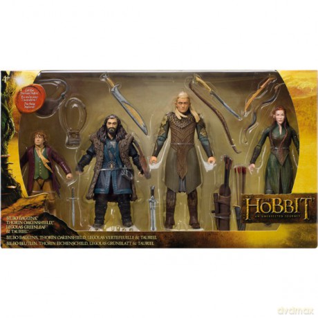 HOBBIT Figurki 4pack 15cm 16088 [ZABAWKA]