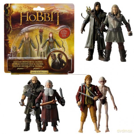 HOBBIT Figurki 2pack adventure 10cm 16010: Kili i Fili [ZABAWKA]