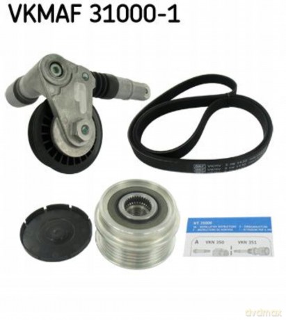 Zestaw paska klinowego wielorowkowego SKF VKMAF 31000-1 Audi Skoda VW