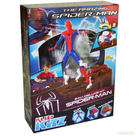 KLIP KITZ Spiderman Figurka 2w1 Deluxe 89006 [ZABAWKA]