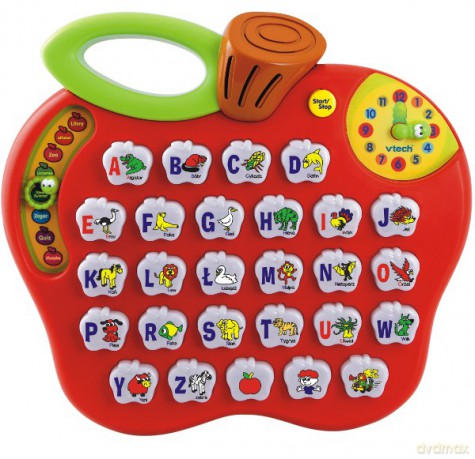 VTECH Jabłko z Literkowym Zoo 60136 [ZABAWKA]