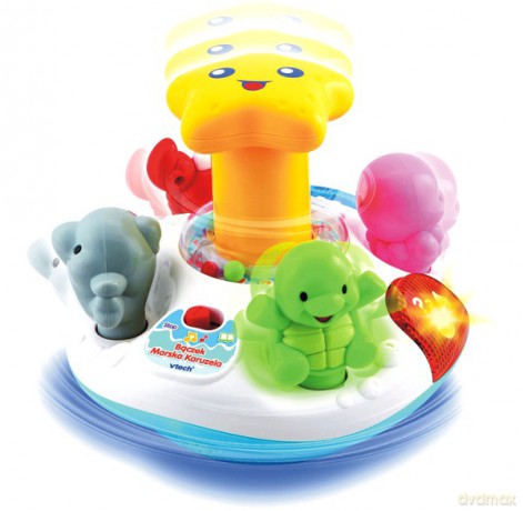 VTECH BĄCZEK MORSKA KARUZELA 60138 [ZABAWKA]