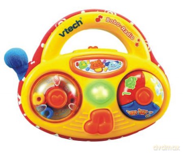 VTECH BOBO RADIO 60140 [ZABAWKA]