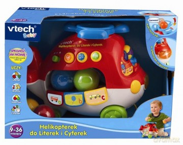 VTECH Helikopterek do Literek i Cyferek 60078 [ZABAWKA]