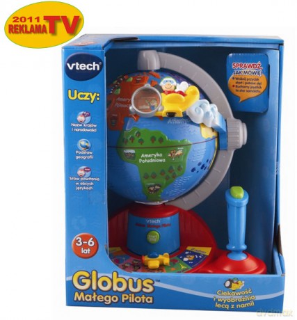 VTECH Globus Małego Pilota 60105 [ZABAWKA]