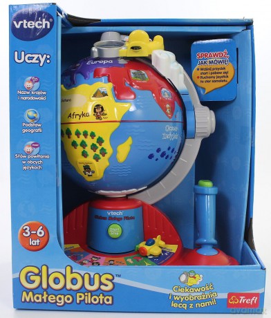 VTECH Globus Małego Pilota 60105 [ZABAWKA]