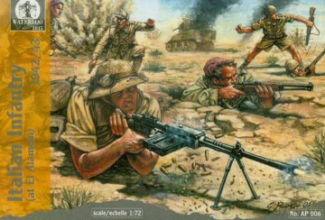 WATERLOO ITALIAN INFANTRY AT EL AP006 [MODELARSTWO]