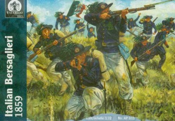 WATERLOO ITALIAN BERSAGLIERI 1859 AP015 [MODELARSTWO]
