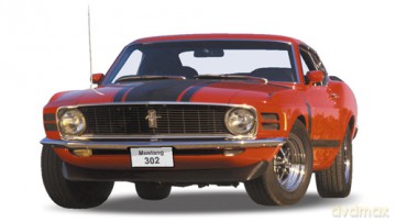 WELLY 1970 Ford Mustang Boss 302 (red) 18002R [MODELARSTWO]