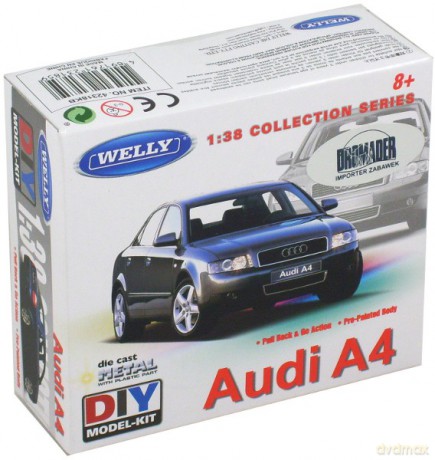 WELLY Audi A4 Kit 23185 [MODELARSTWO]