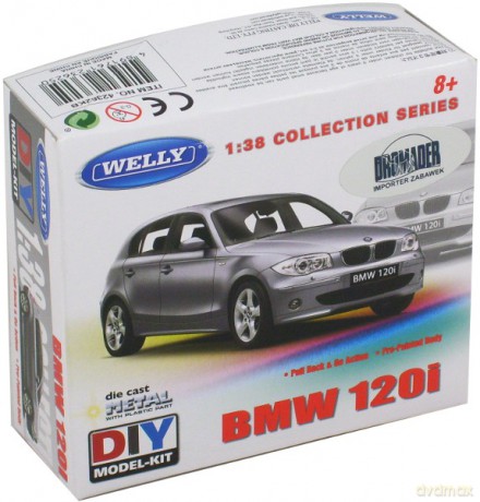 WELLY BMW 120i Kit 23625 [MODELARSTWO]