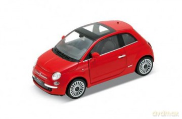 WELLY Fiat 500 2007 (white) 22514W [MODELARSTWO]