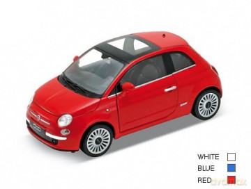 WELLY Fiat 500 2007 22514 [MODELARSTWO]
