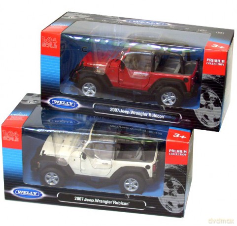 WELLY Jeep Wrangler Rubicon 2007 22489W [MODELARSTWO]