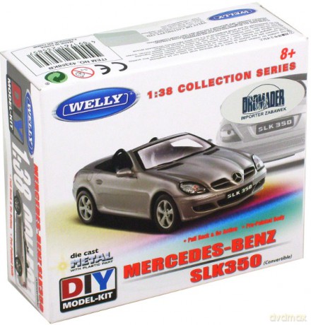 WELLY MercedesBenz SLK350 Kit 23585 [MODELARSTWO]