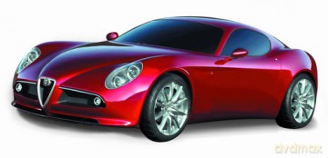 WELLY Alfa 8C Competizione (red) 18013R [MODELARSTWO]
