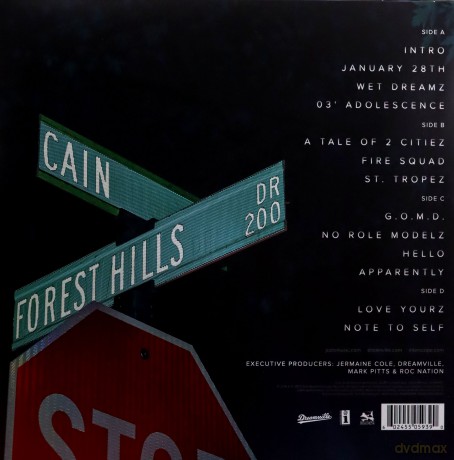 J. Cole: 2014 Forest Hills Drive [2xWinyl]