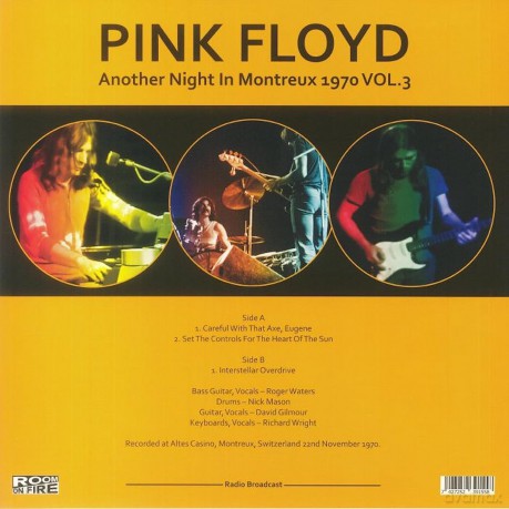 Pink Floyd: Another Night In Montreux 1970 Vol. 3 [Winyl]