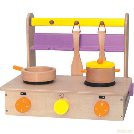 WOODYLAND Zest. gospodyni z akcesoriami 90082 [ZABAWKA]