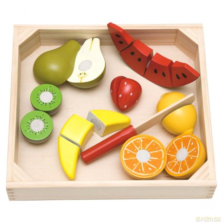 WOODYLAND Zestaw Owoców 90670 [ZABAWKA]
