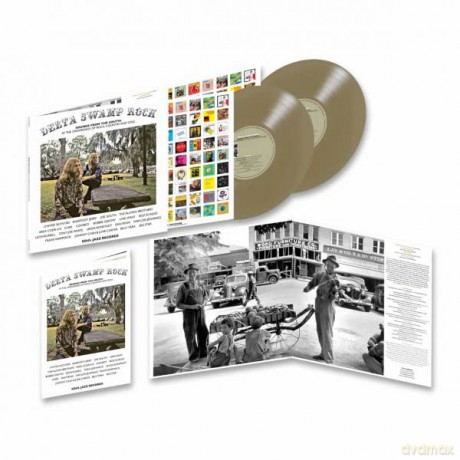 Soul Jazz Records Presents: Delta Swamp Rock - Sounds From The South: At The Crossroads Of Rock. Country And Soul (2023 Gold) [2xWinyl]