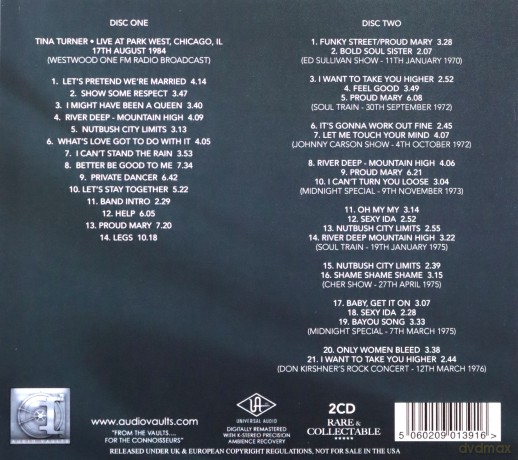 Tina Turner: From Rivers Deep To Mountains High [2xCD]
