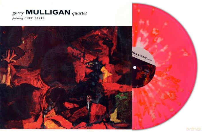 Gerry Mulligan Quartet: Gerry Mulligan Quartet Featuring Chet Baker (Light Red/White Splatter) [Winyl]