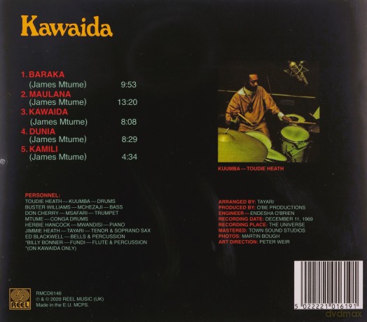 Kawaida: Kuumba-Toudie Heath [CD]