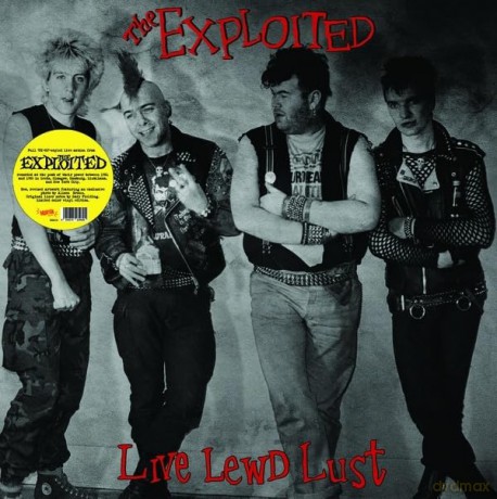 Exploited: Live Lewd Lust (Yellow) [Winyl]